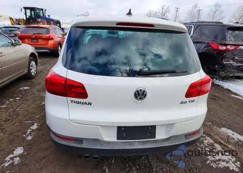 2012 Volkswagen Tiguan S from USA, damaged, VIN WVGAV7AX3CW532866